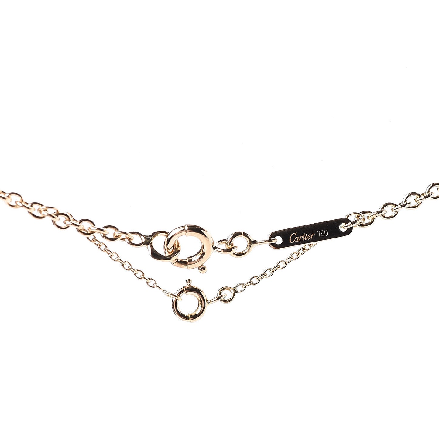 18K Yellow Gold Diamond Quartz Myst Pendant Necklace