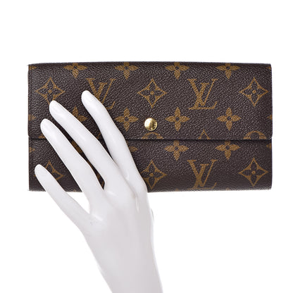 Louis Vuitton Monogram Sarah Wallet 2 of 11