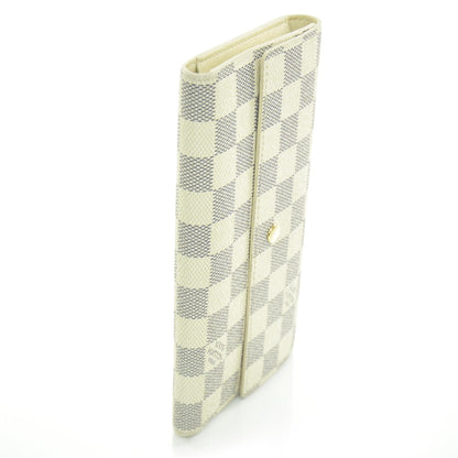 Louis Vuitton Damier Azur Porte Tresor International Wallet 3 of 8