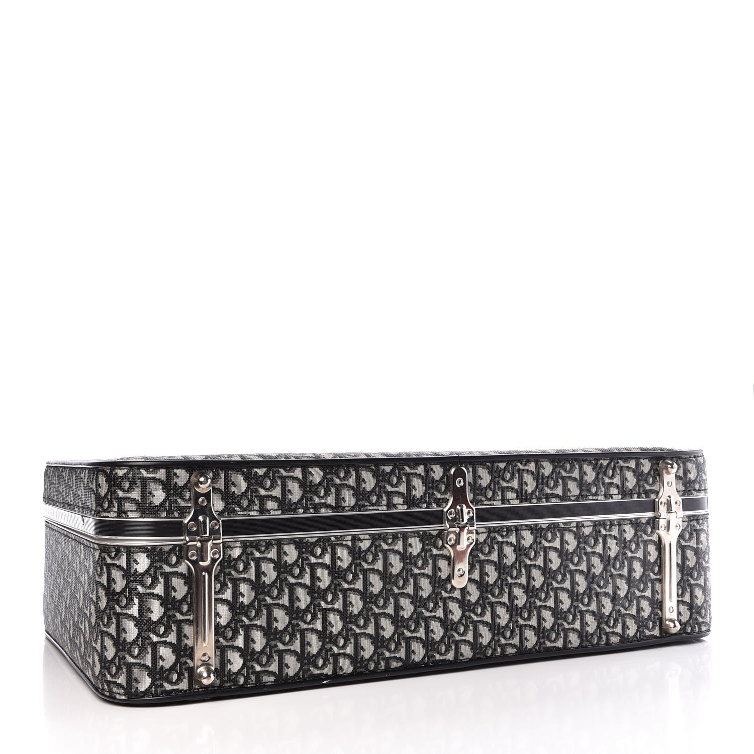 Christian Dior Monogram Jr Pullman 24 Luggage Suitcase Black 4 of 14
