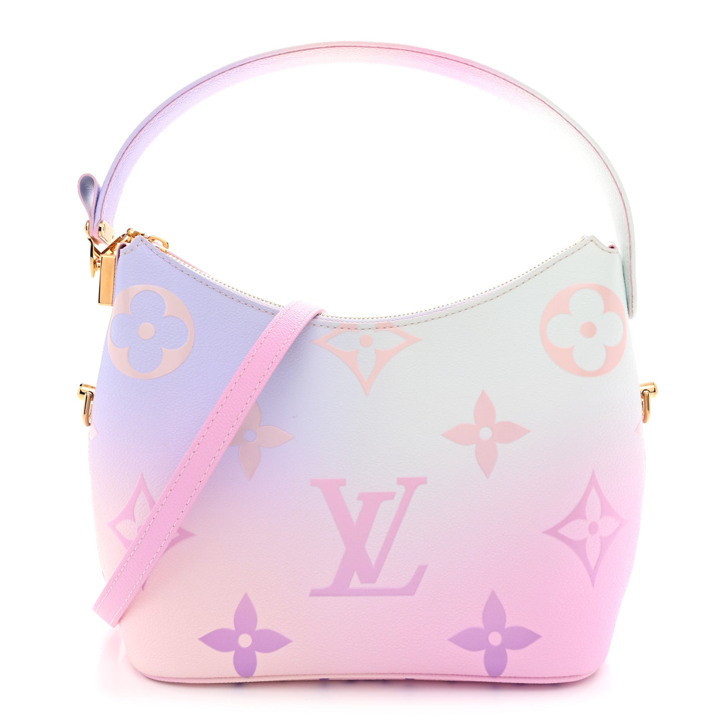 Monogram Giant Spring In The City Marshmallow Hobo PM Sunrise Pastel