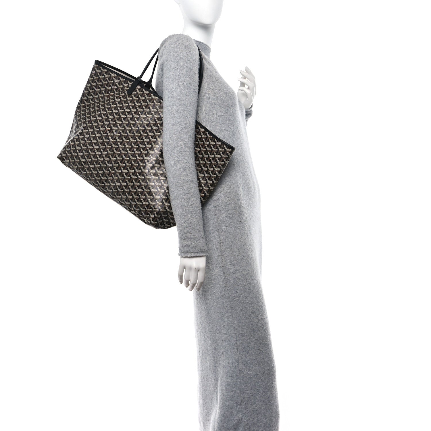 Goyard Goyardine Saint Louis GM Black 2 of 11
