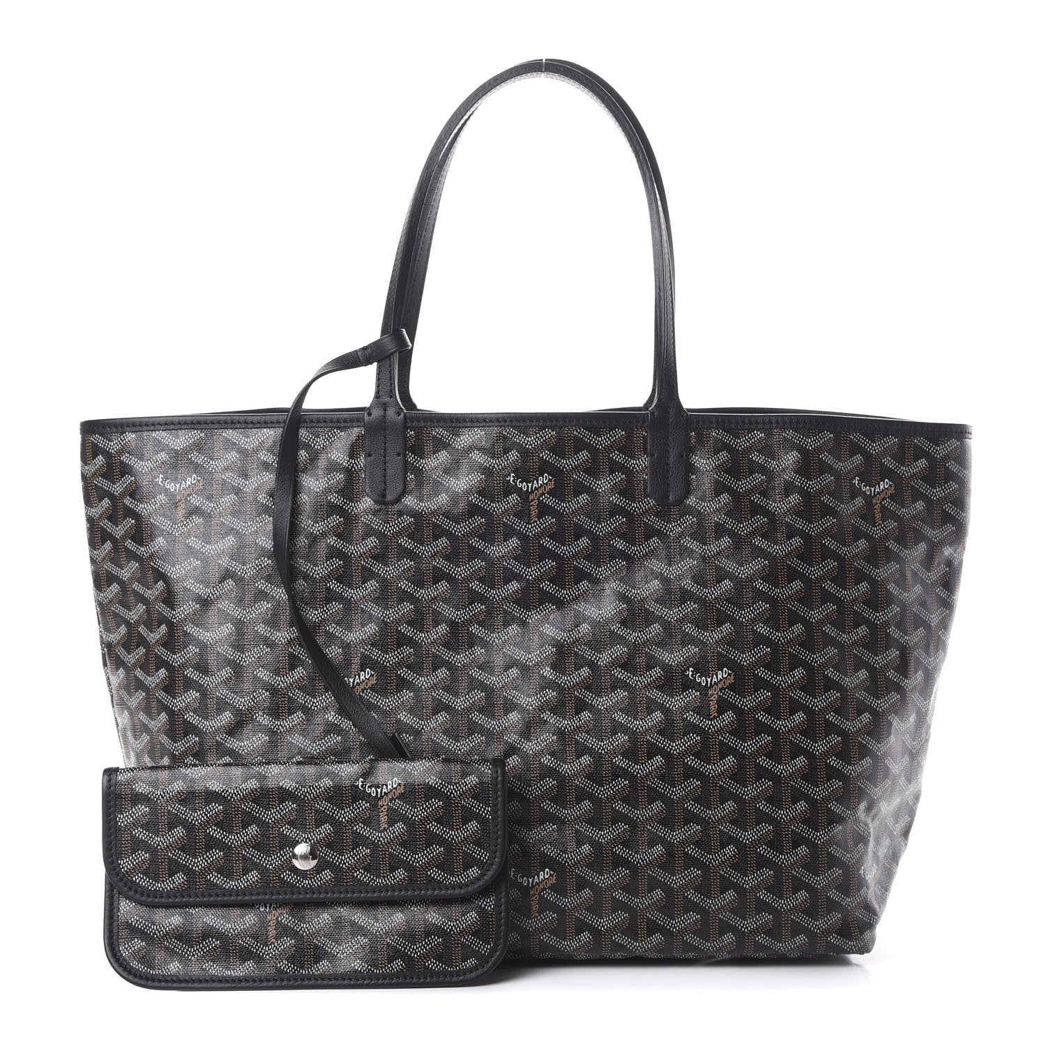 Goyard Goyardine Saint Louis PM Black 1 of 10