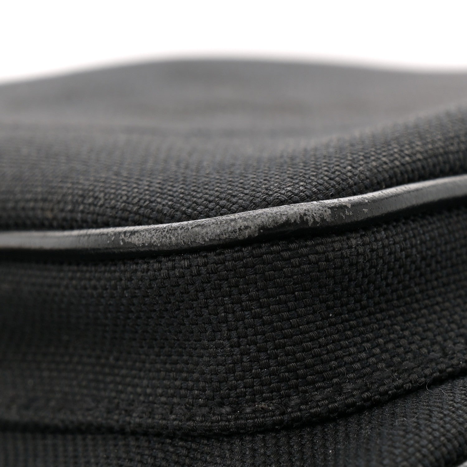 Prada Jacquard Logo Mini Bucket Crossbody Bag Black 11 of 11