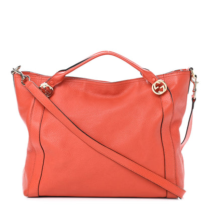 Gucci Cellarius Calfskin Medium Miss GG Top Handle Bag New Dark Orange 1 of 16