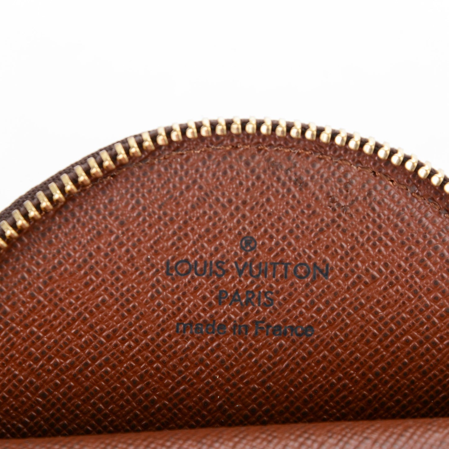 Monogram Round Coin Purse