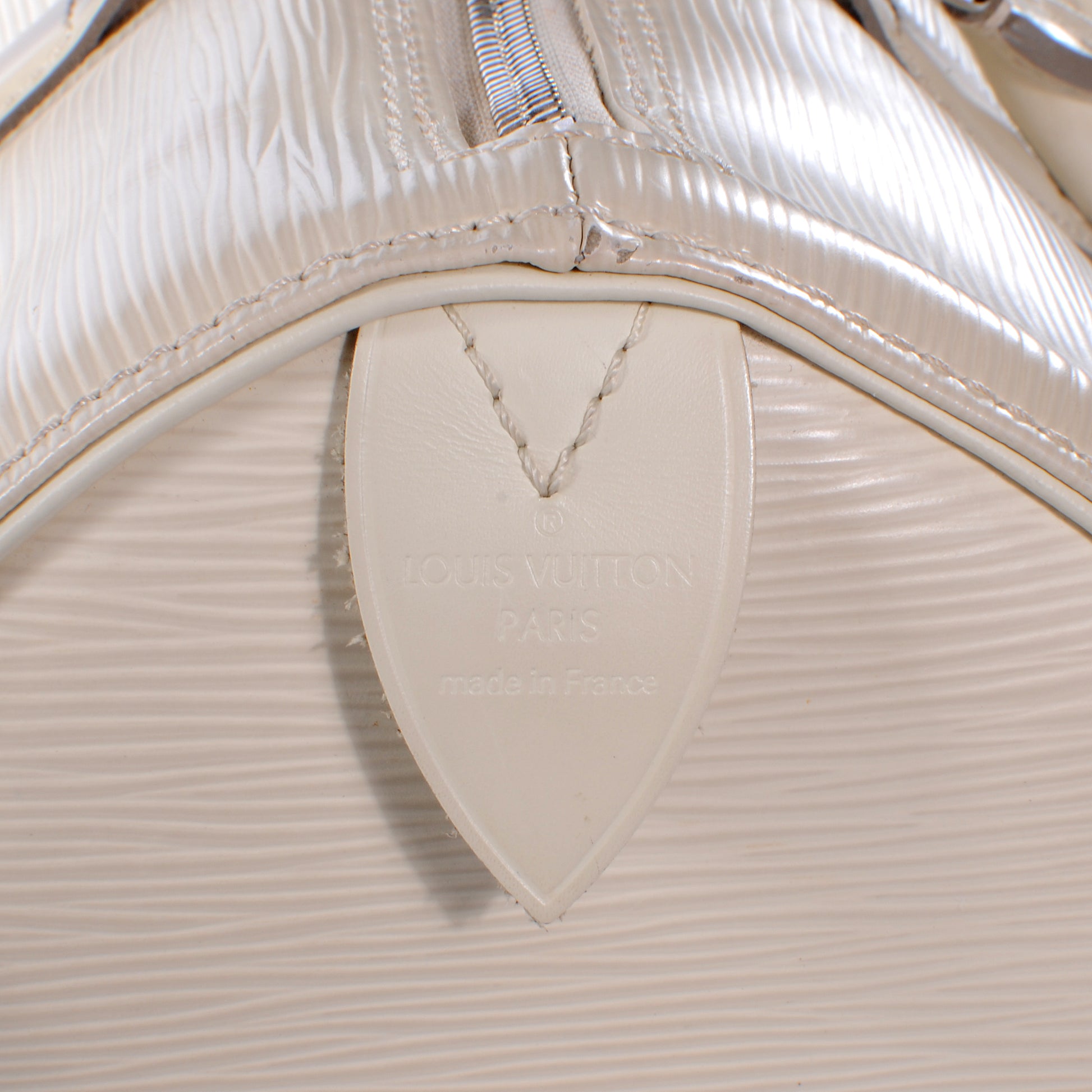 Louis Vuitton Epi Speedy 30 Ivory 5 of 8