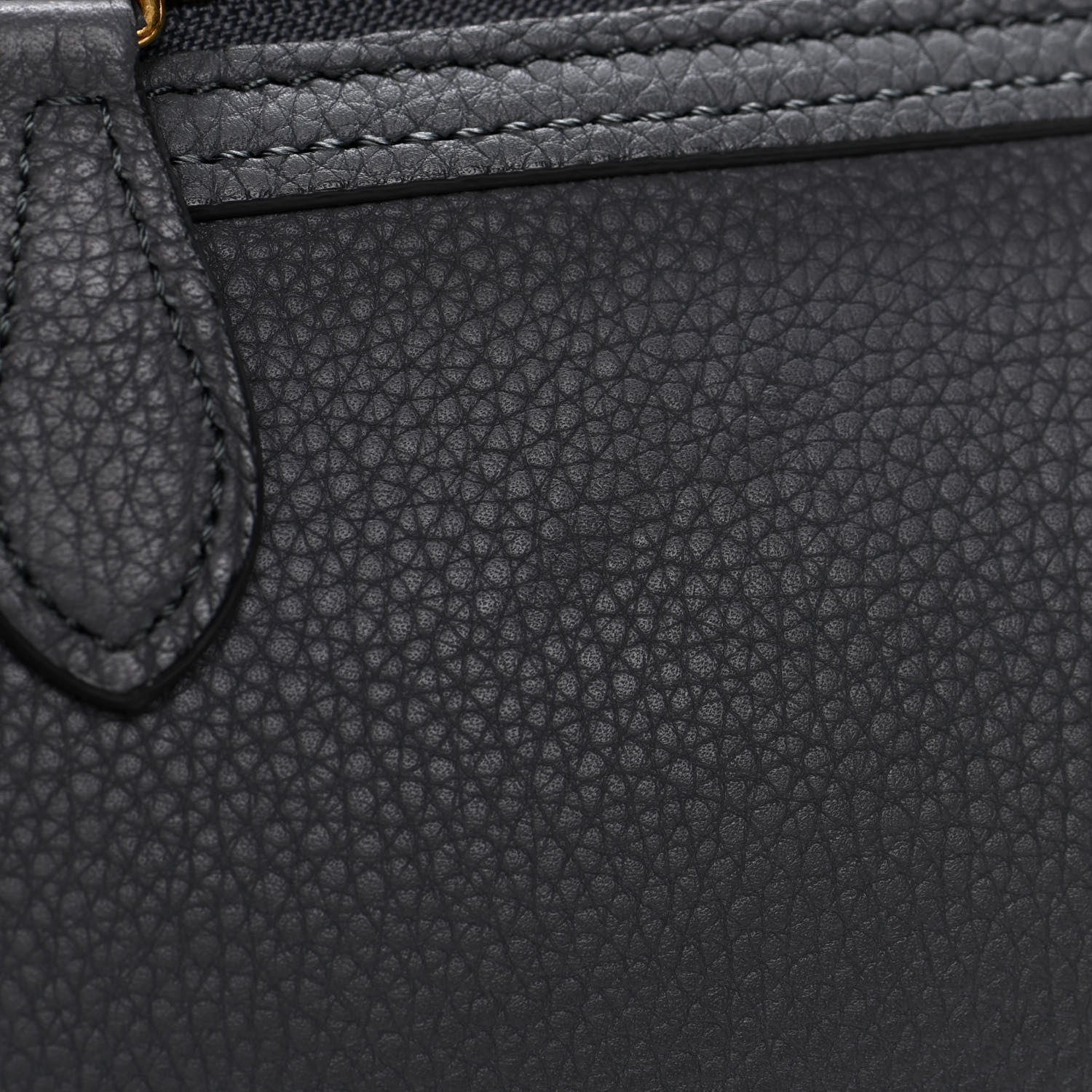 Celine Baby Drummed Calfskin Micro Luggage Kohl 14 of 19