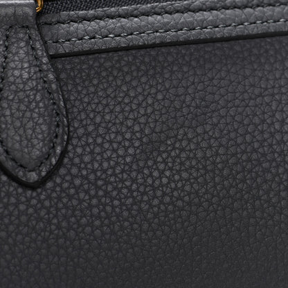 Celine Baby Drummed Calfskin Micro Luggage Kohl 14 of 19
