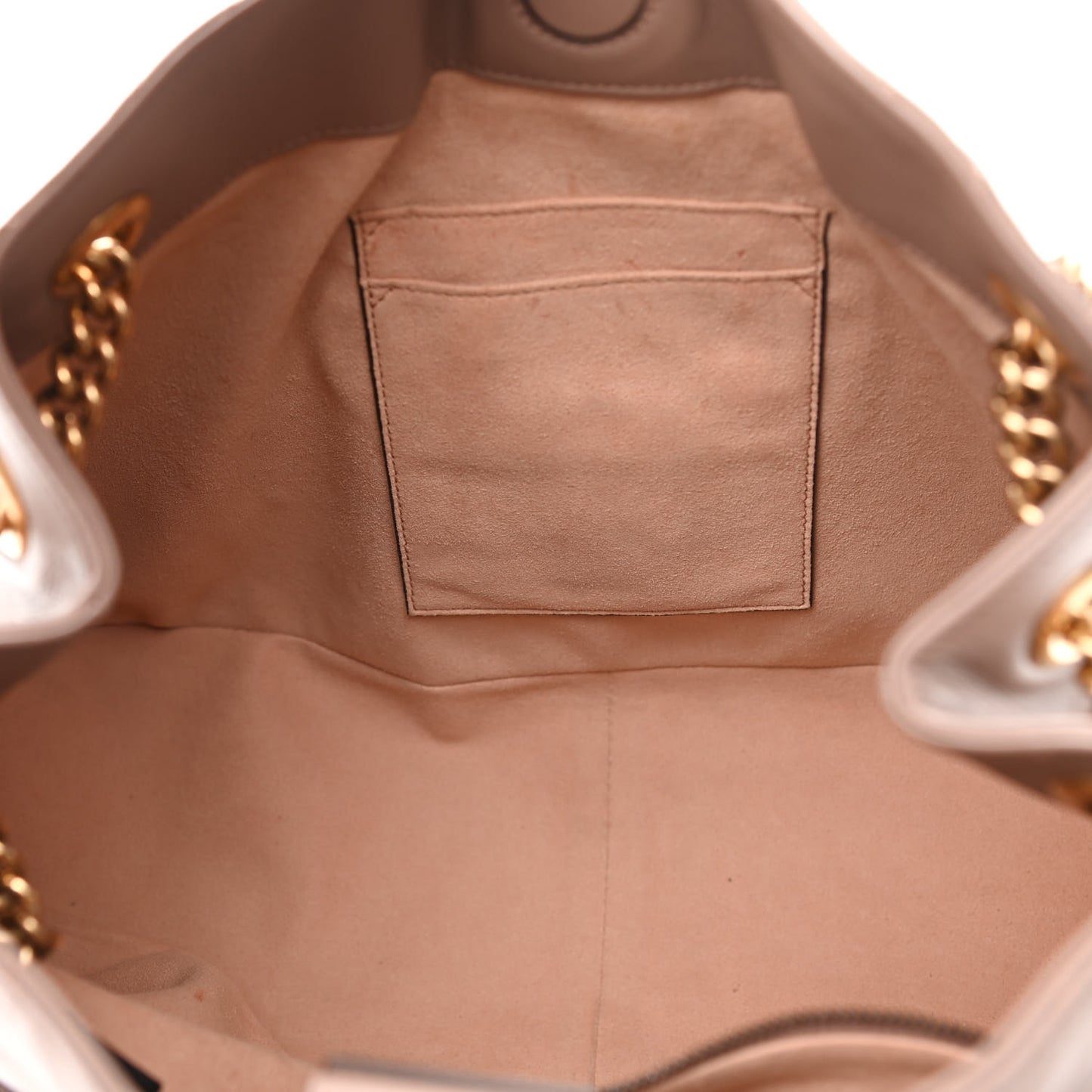 Calfskin Matelasse Medium GG Marmont Tote Porcelain Rose