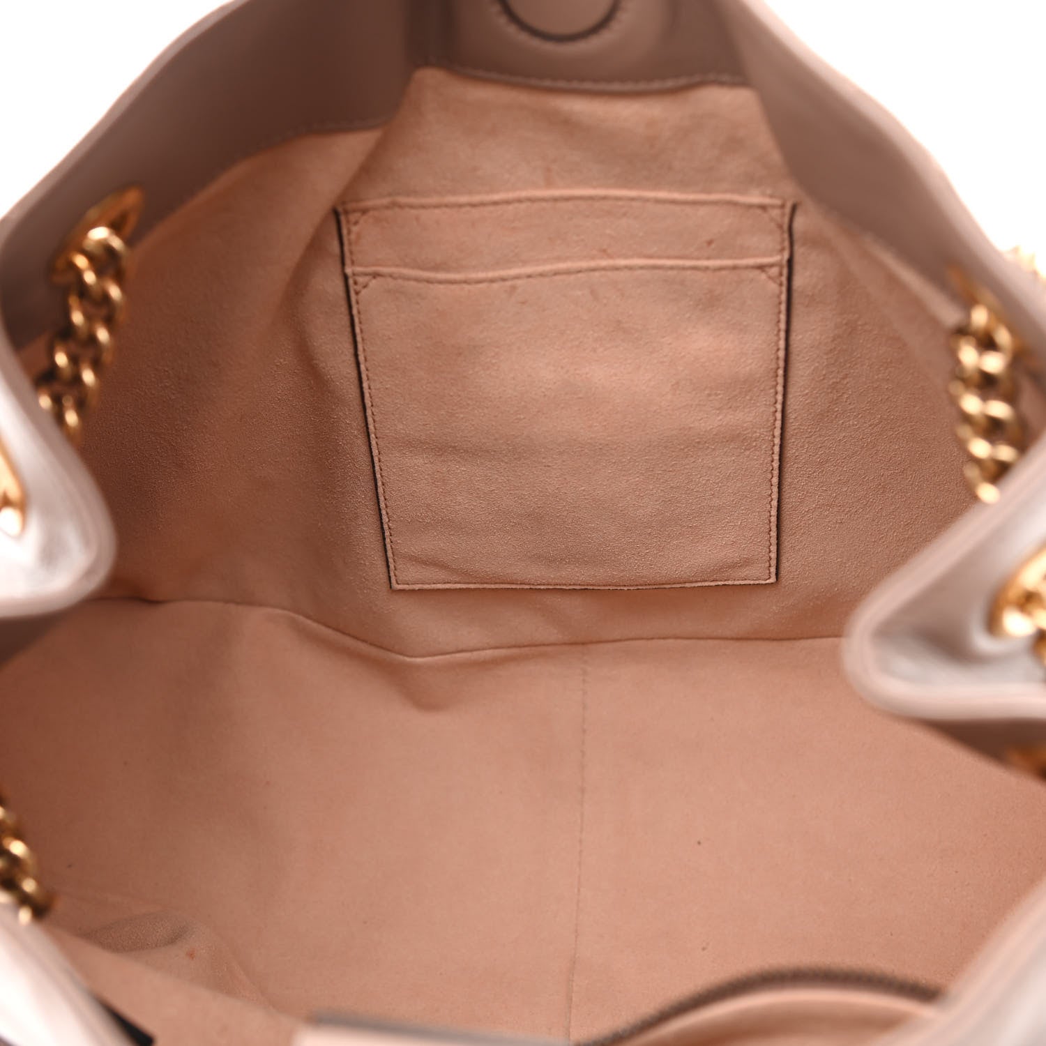 Gucci Calfskin Matelasse Medium GG Marmont Tote Porcelain Rose 5 of 10