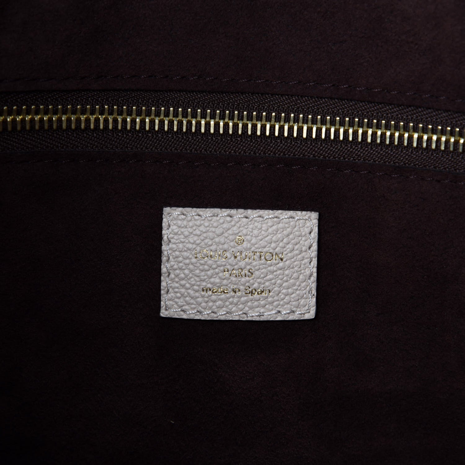 Louis Vuitton Empreinte Monogram Giant Neverfull MM Cream 8 of 10