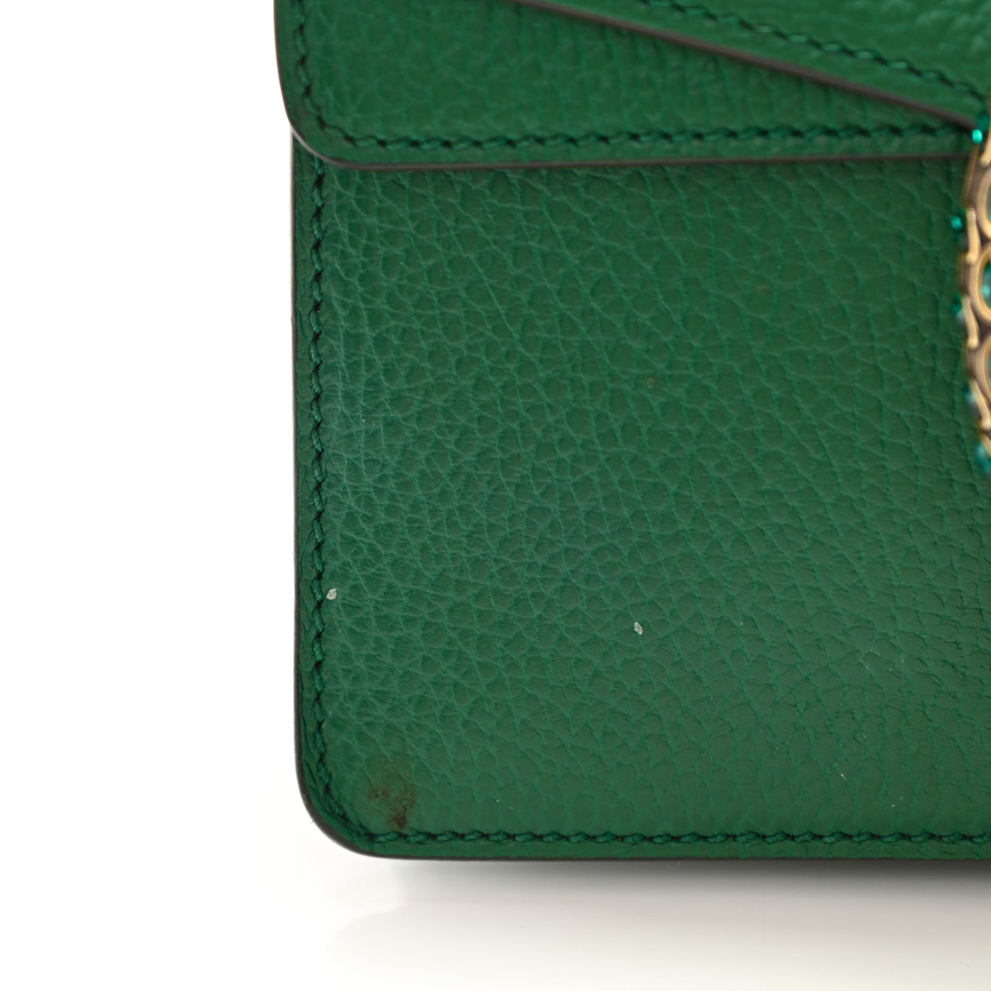 Calfskin Mini Dionysus Shoulder Bag Emerald