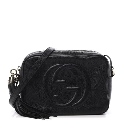 Gucci Pebbled Calfskin Small Soho Disco Bag Black 1 of 12