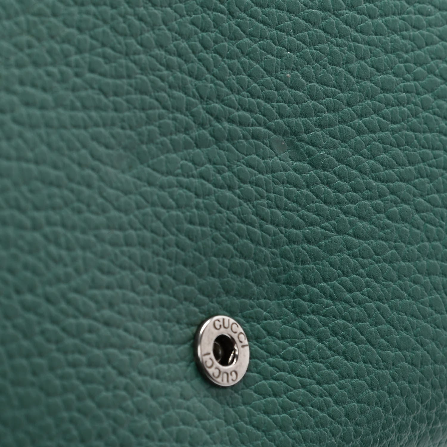 Gucci Calfskin Mini Dionysus Chain Wallet Emerald 9 of 10