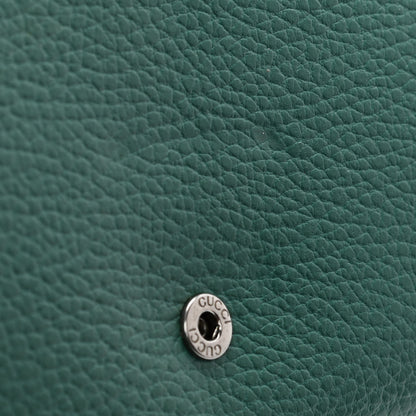 Gucci Calfskin Mini Dionysus Chain Wallet Emerald 9 of 10