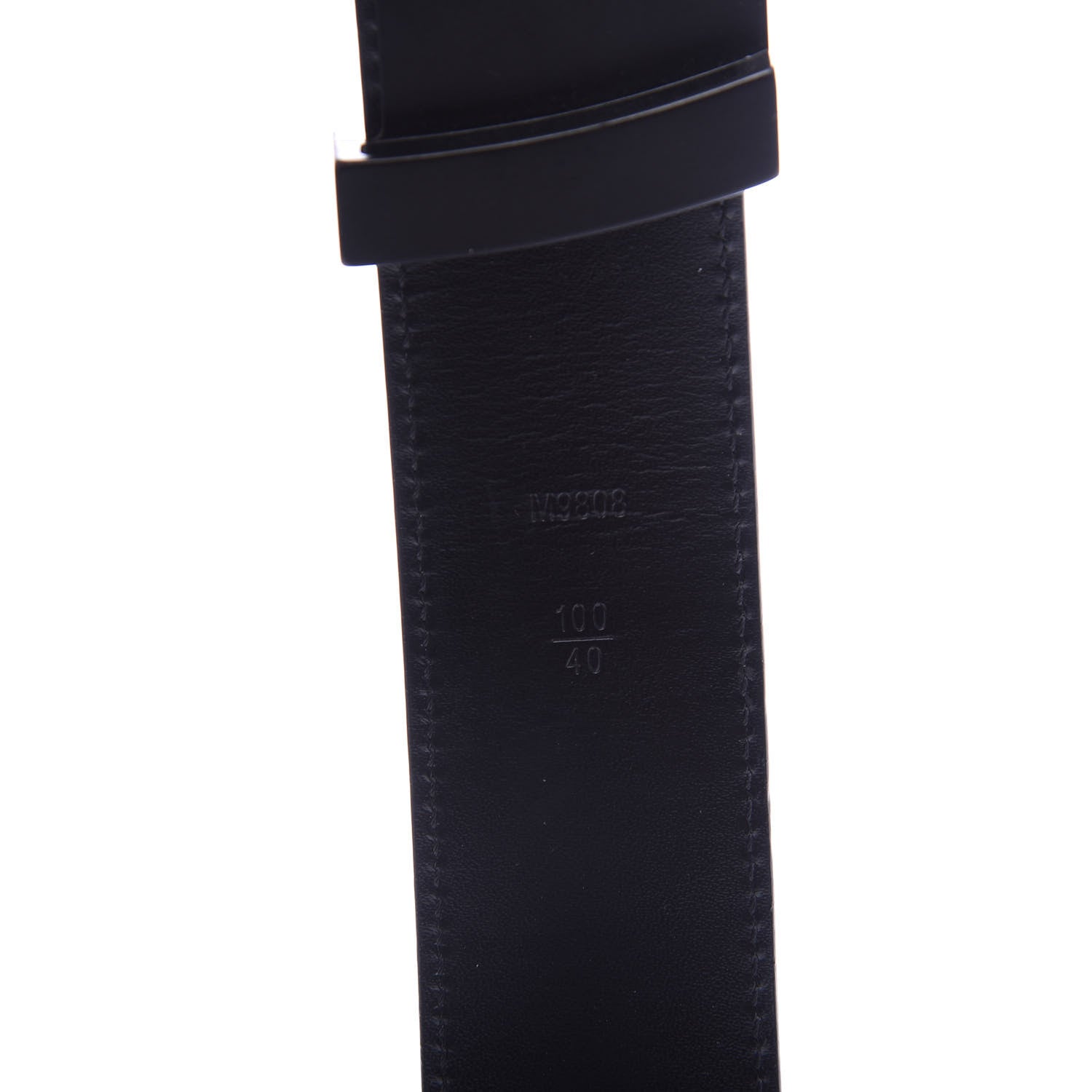 Louis Vuitton Damier Graphite 40mm LV Initiales Belt 100 40 6 of 6