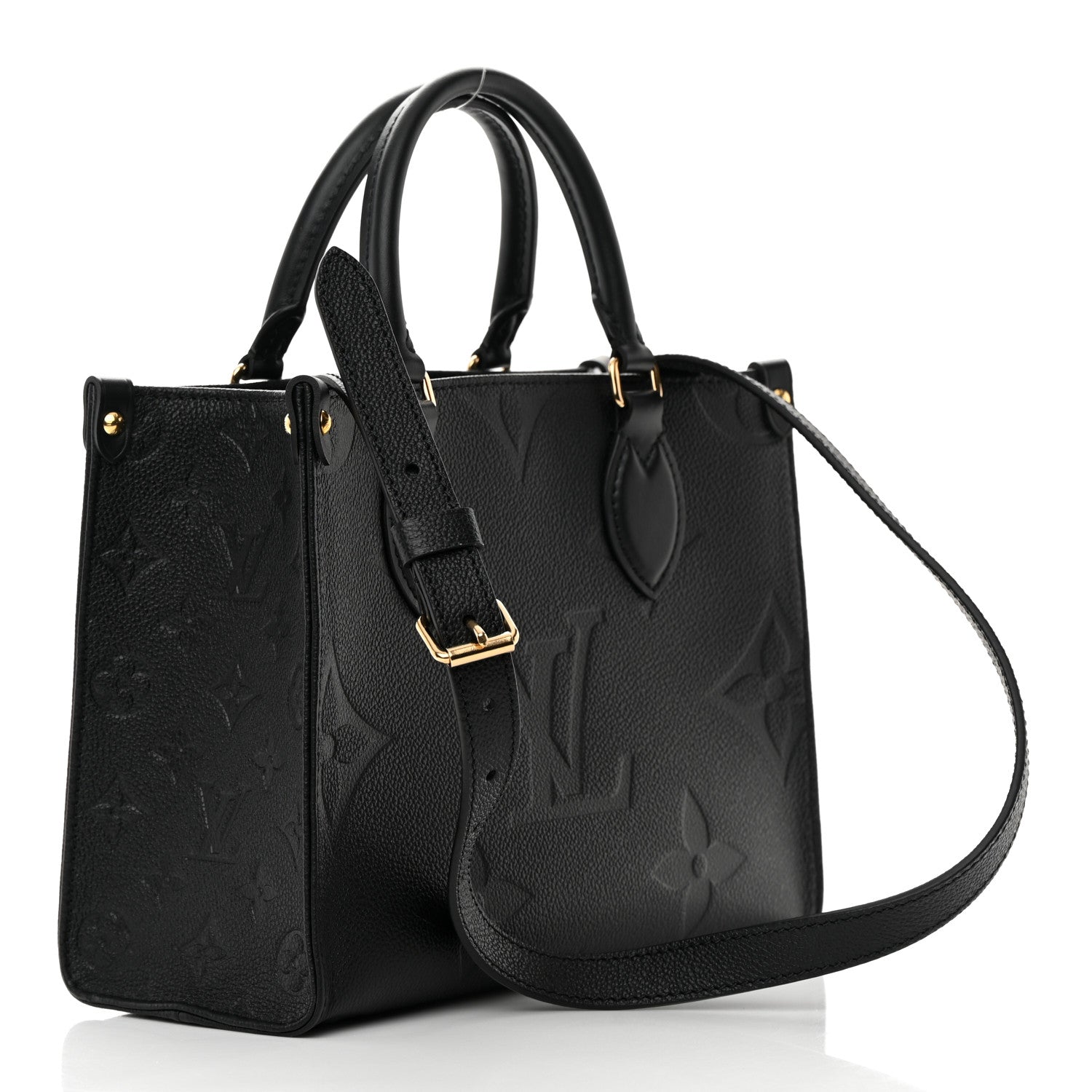 Louis Vuitton Empreinte Monogram Giant Onthego PM Black 3 of 10