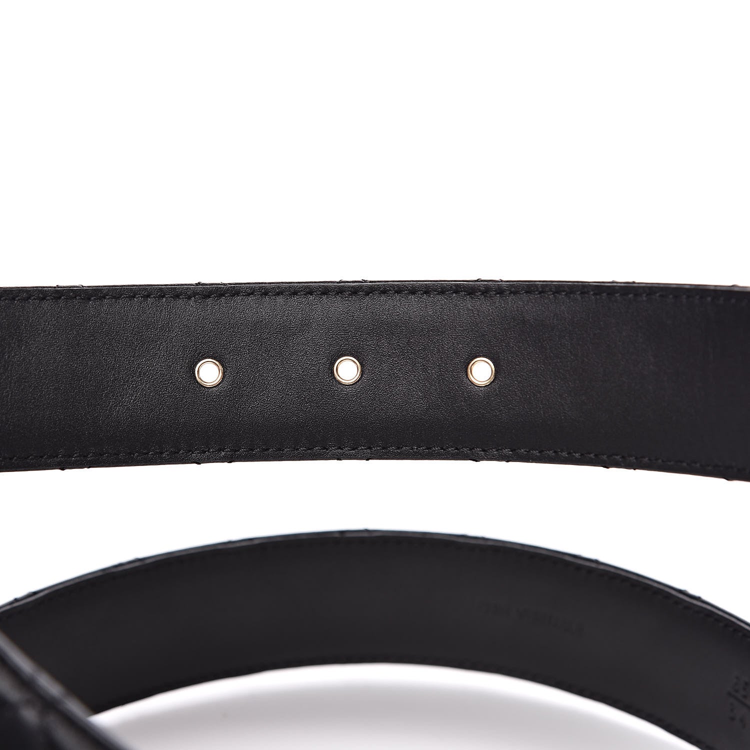 Chanel Lambskin Quilted CC Chain Belt 85 34 Black 4 of 7