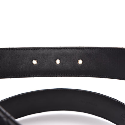 Chanel Lambskin Quilted CC Chain Belt 85 34 Black 4 of 7