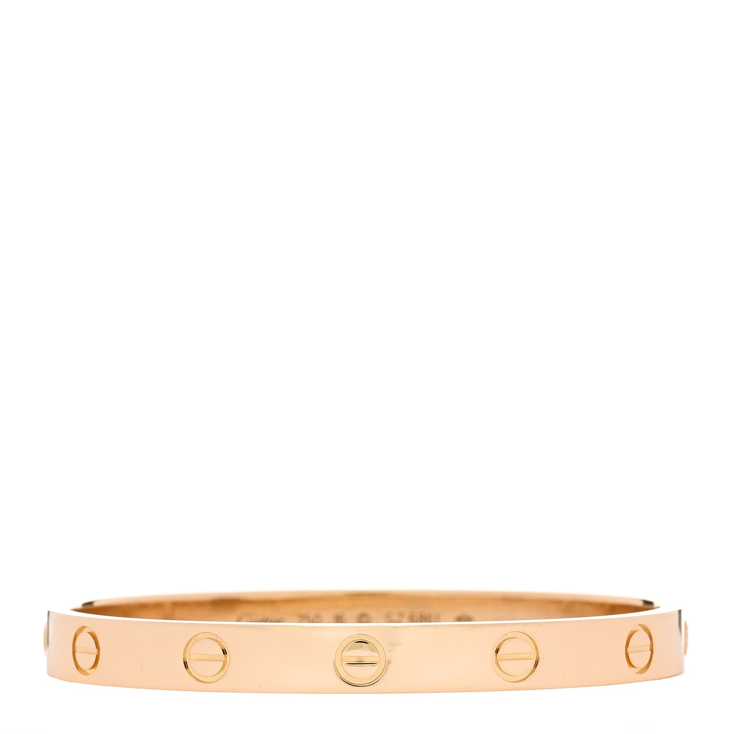 18K Yellow Gold LOVE Bracelet 16