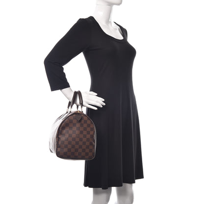 Louis Vuitton Damier Ebene Speedy 30 2 of 12