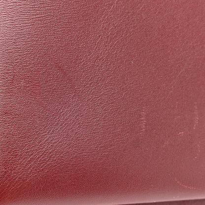 Gucci Vitello Palmellato Lux Small Arli Flap Shoulder Bag Vintage Bordeaux 13 of 16