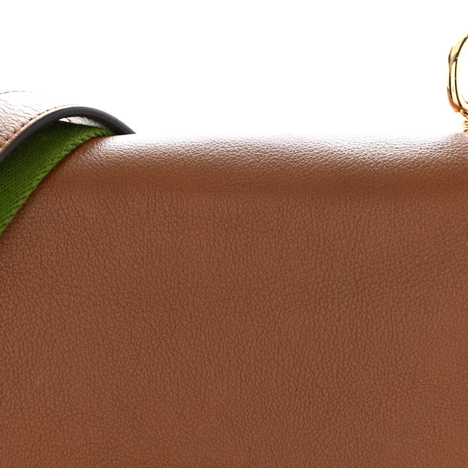 Gucci Roxy Calfskin Web Medium Blondie Shoulder Flap Bag Cuir 9 of 11