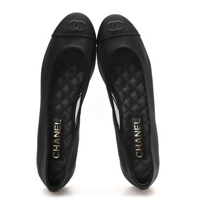Chanel Mesh CC Ballerina Flats 40.5 Black 2 of 8