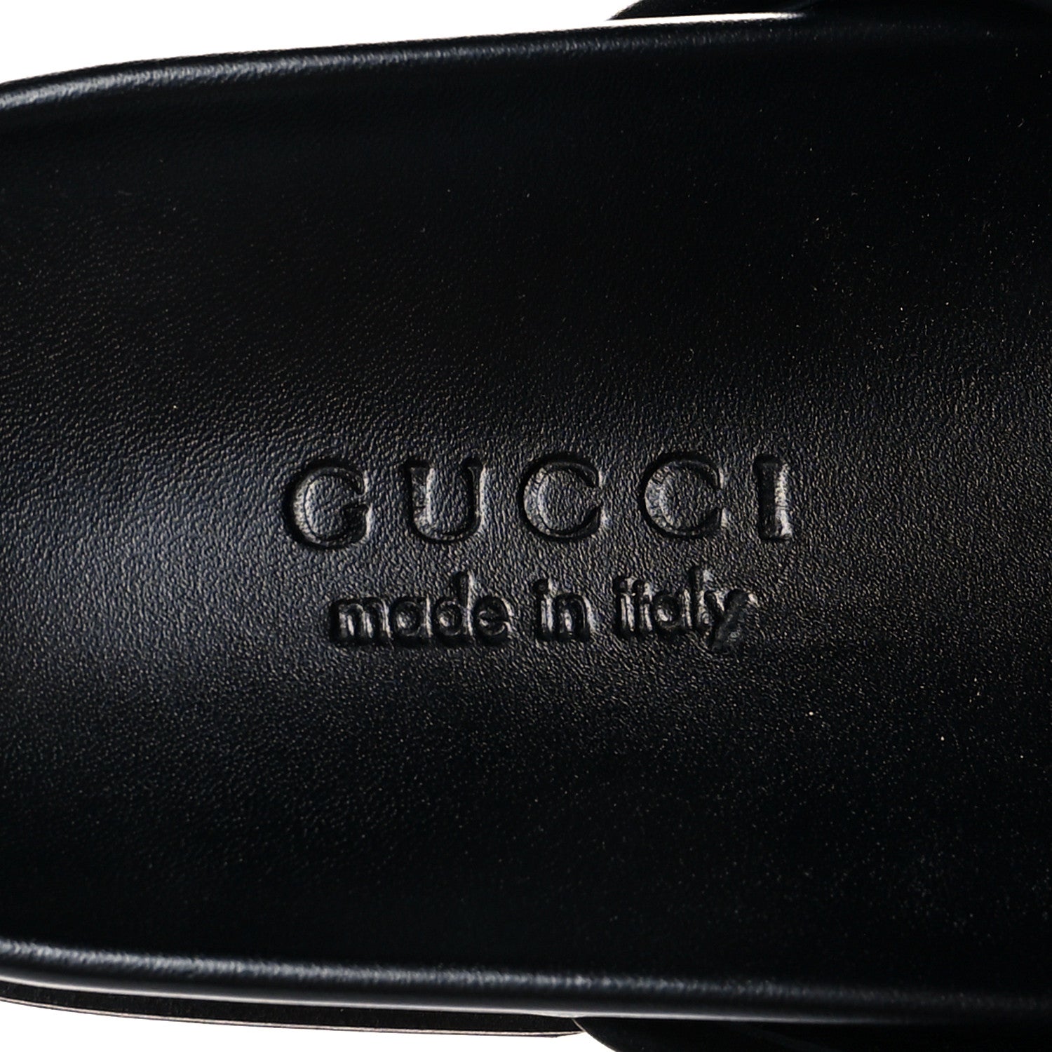 Gucci Calfskin Mens Horsebit River Slippers 9 Black 8 of 10