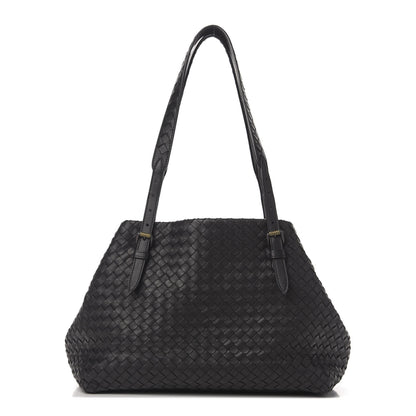Bottega Veneta Nappa Intrecciato Medium Cesta Tote Black 1 of 9