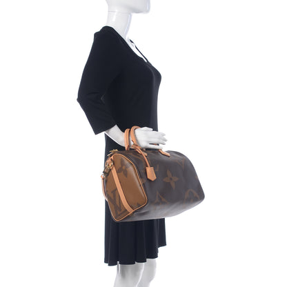 Louis Vuitton Reverse Monogram Giant Speedy Bandouliere 30 2 of 9