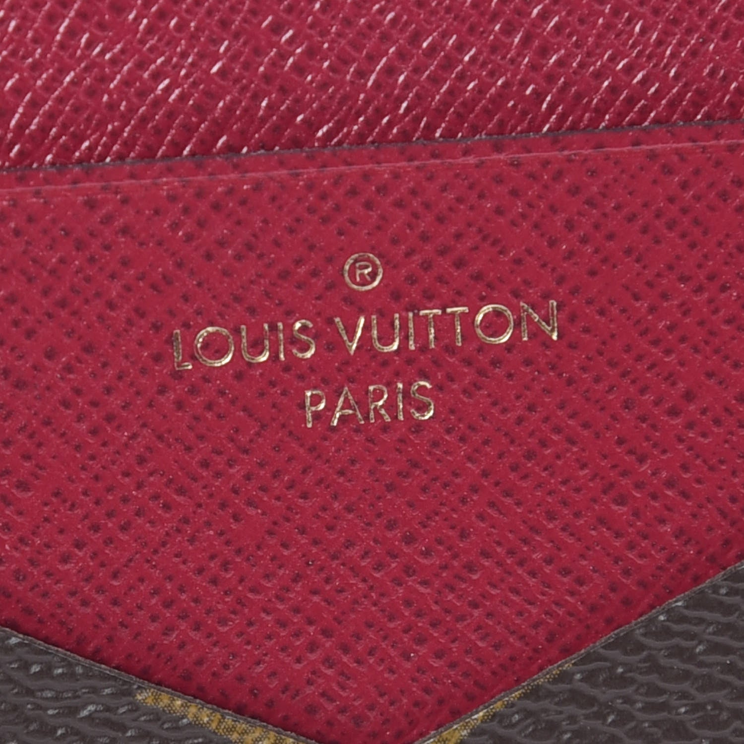 Louis Vuitton Monogram Jeanne Wallet Fuchsia 8 of 9
