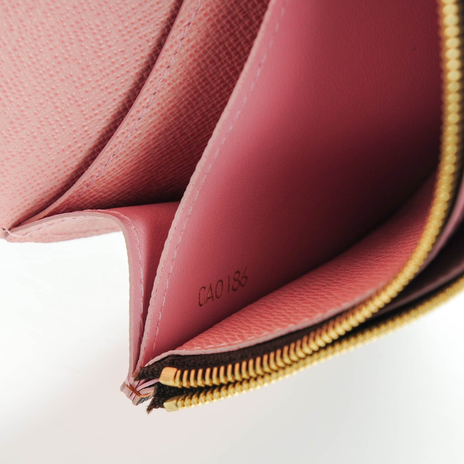 Louis Vuitton Damier Azur Caissa Wallet Rose Ballerine 7 of 7