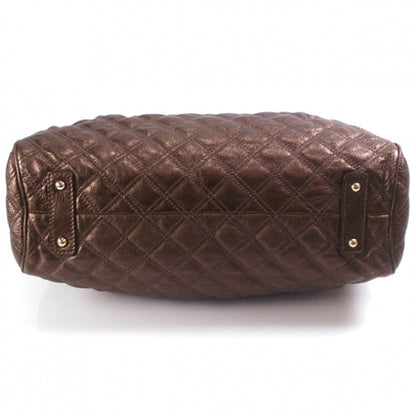 Marc Jacobs Quilted Leather Stam Bronze 4 of 11