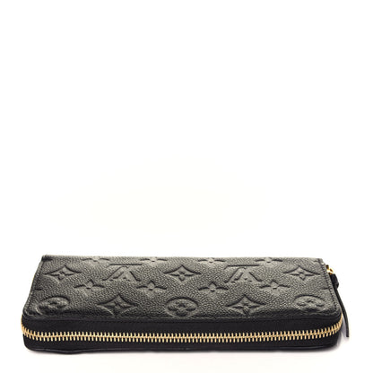 Louis Vuitton Empreinte Clemence Wallet Black 9 of 9