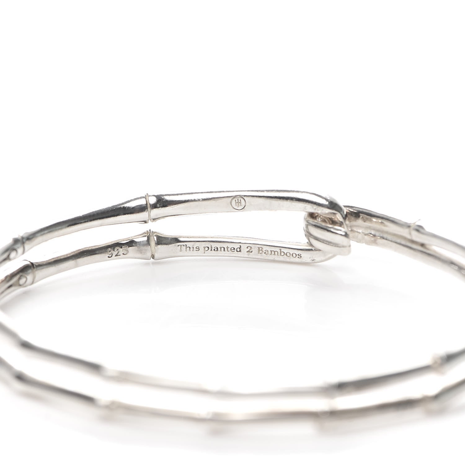 John Hardy Sterling Silver Bamboo Hook Bracelet 4 of 4