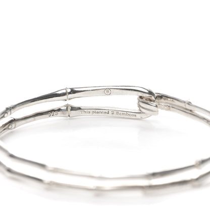 John Hardy Sterling Silver Bamboo Hook Bracelet 4 of 4