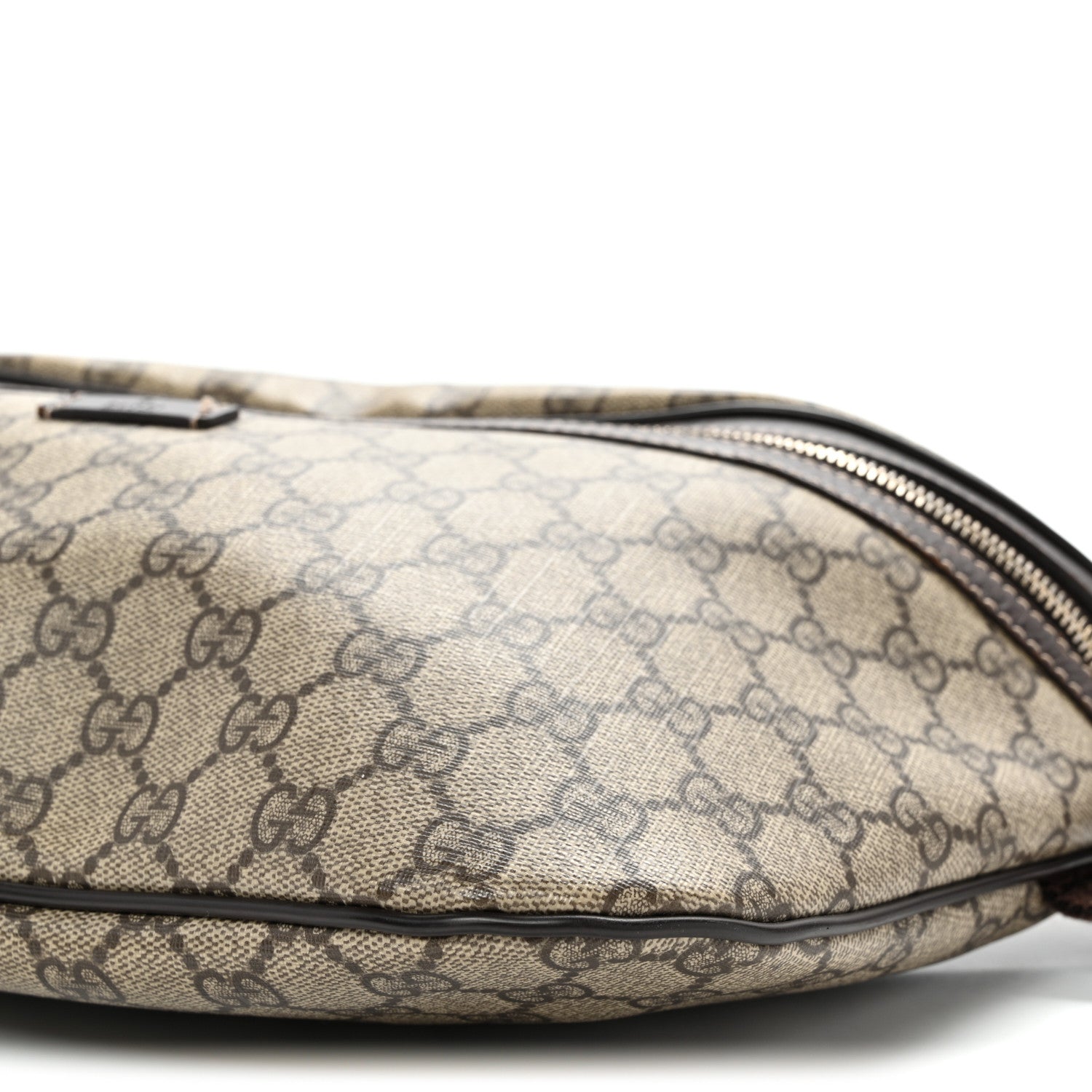 Gucci GG Supreme Monogram Belt Bag Dark Brown 10 of 10
