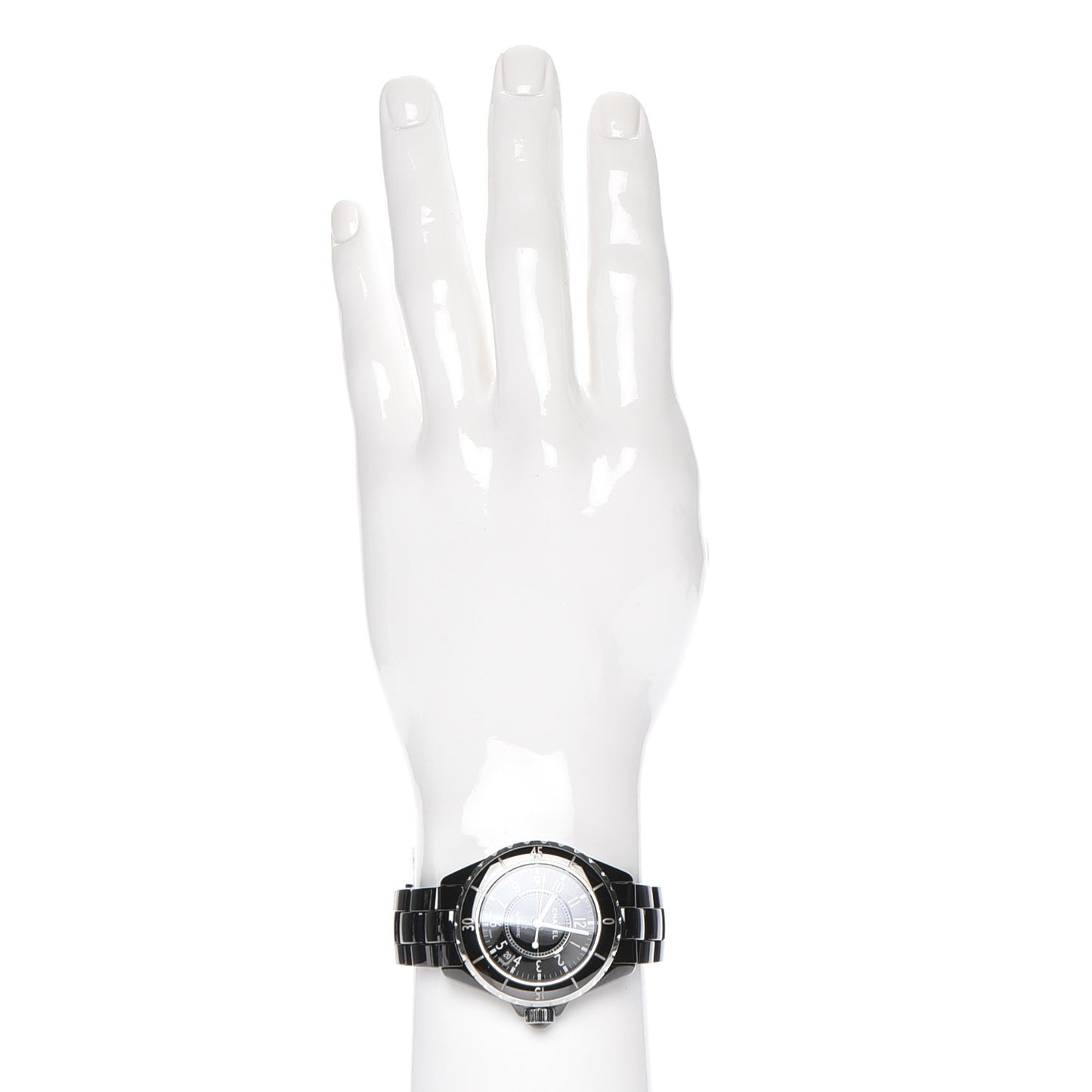 Stainless Steel Ceramic 38mm J12 Automatic Watch Black