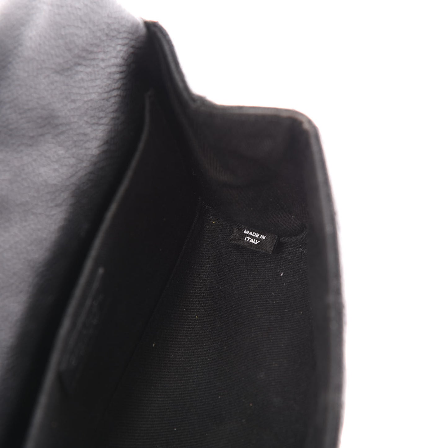 Grained Calfskin Quilted 2.55 Reissue Flap Belt Bag Clutch Black
