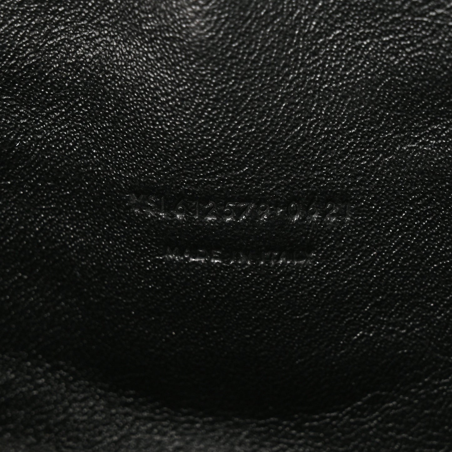 Grain De Poudre Matelasse Monogram Mini Lou Camera Bag Dark Natural
