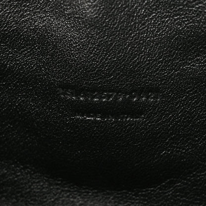 Saint Laurent Grain De Poudre Matelasse Monogram Mini Lou Camera Bag Dark Natural 7 of 10