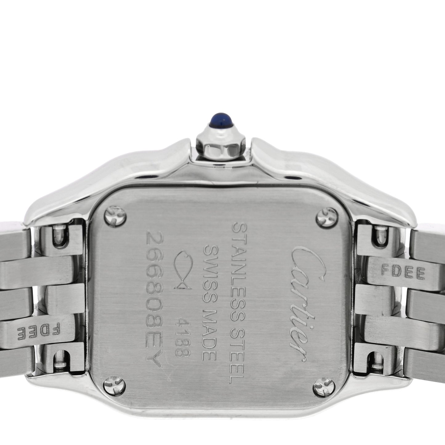 Stainless Steel 19mm Panthere Quartz Watch