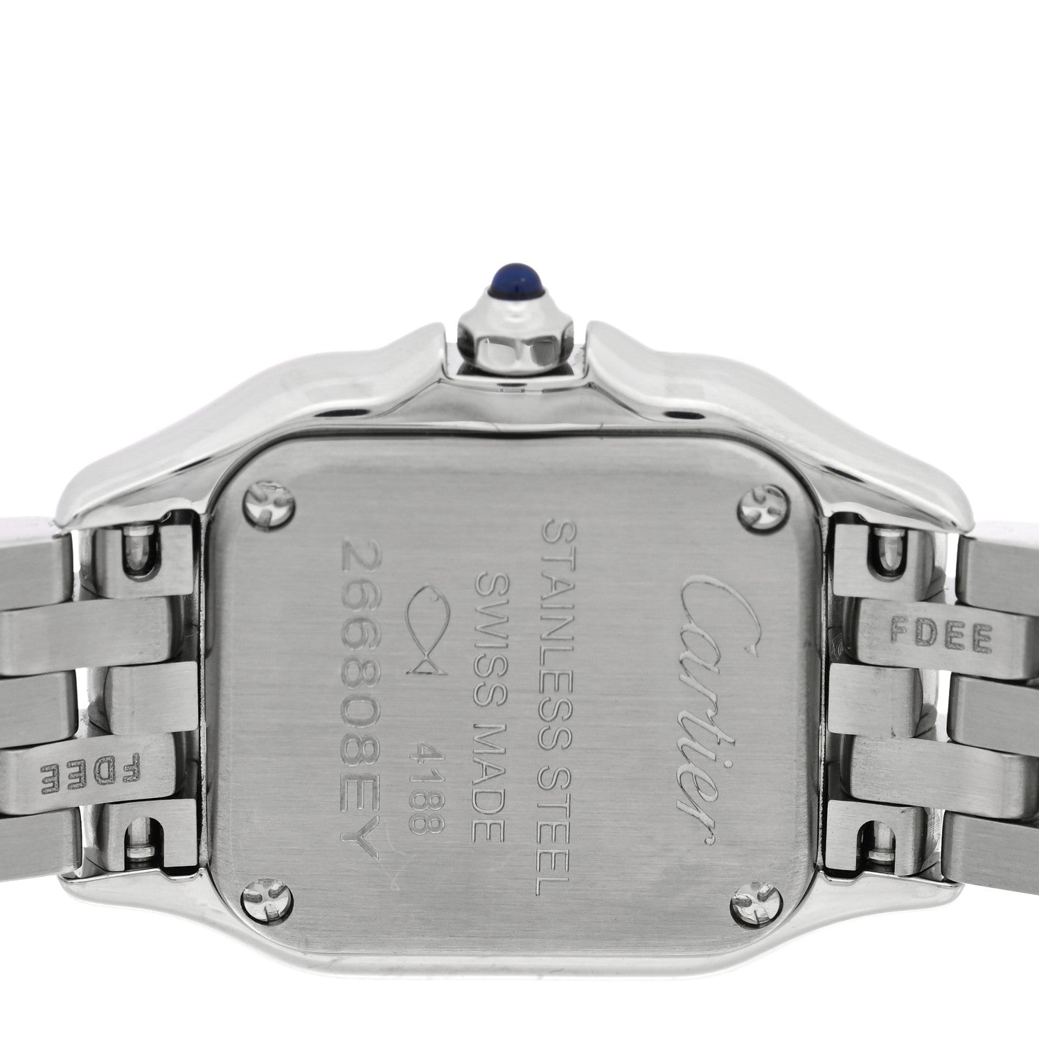 Cartier Stainless Steel 19mm Panthere Quartz Watch 4 of 5