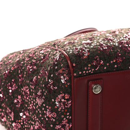 Louis Vuitton Sequin Monogram Sunshine Express North South Burgundy 10 of 12