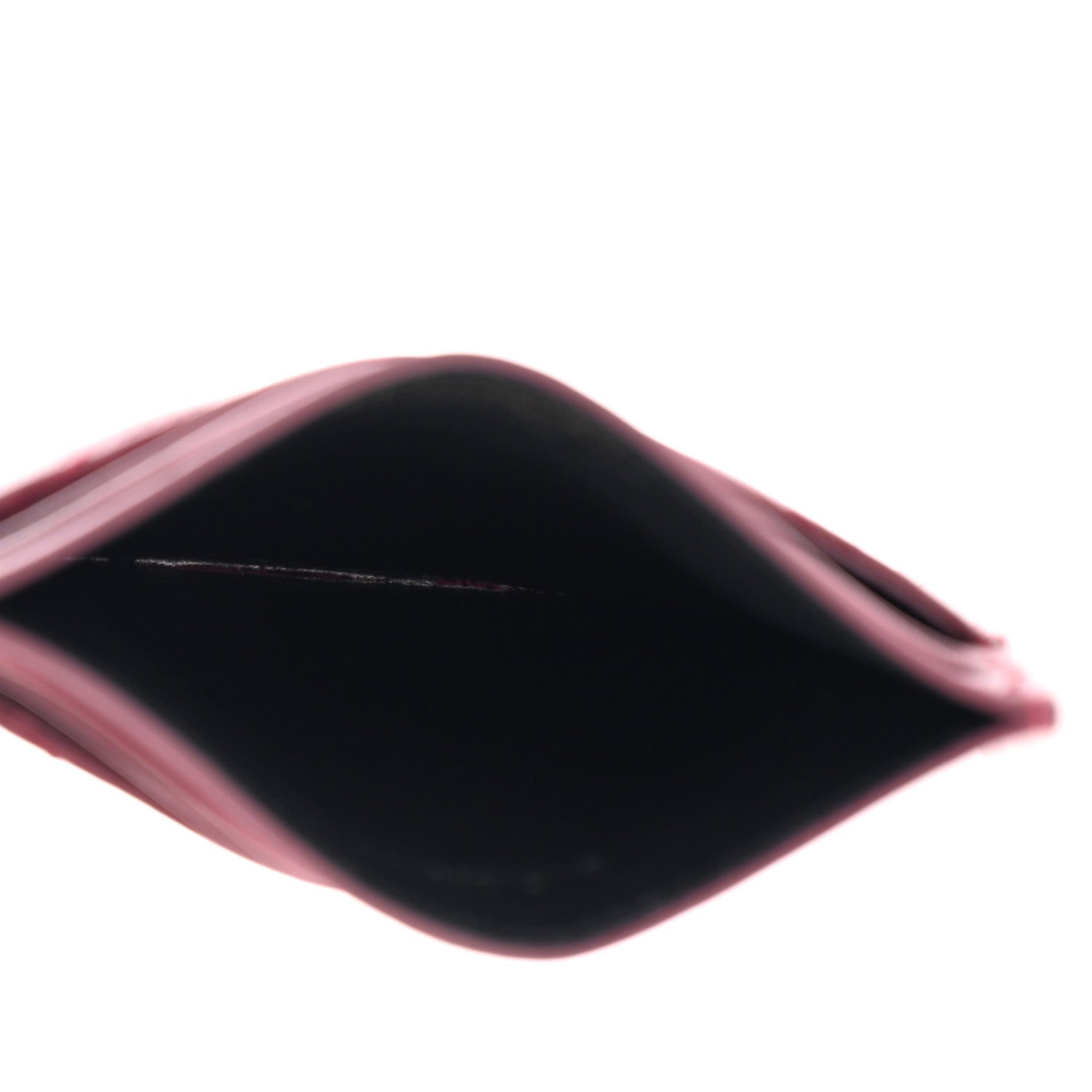 Saint Laurent Lambskin Matelasse Chevron Monogram Credit Card Case Rouge Cabernet 5 of 8