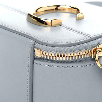Chloe Shiny Calfskin Mini Vanity C Bag Faded Blue 11 of 20