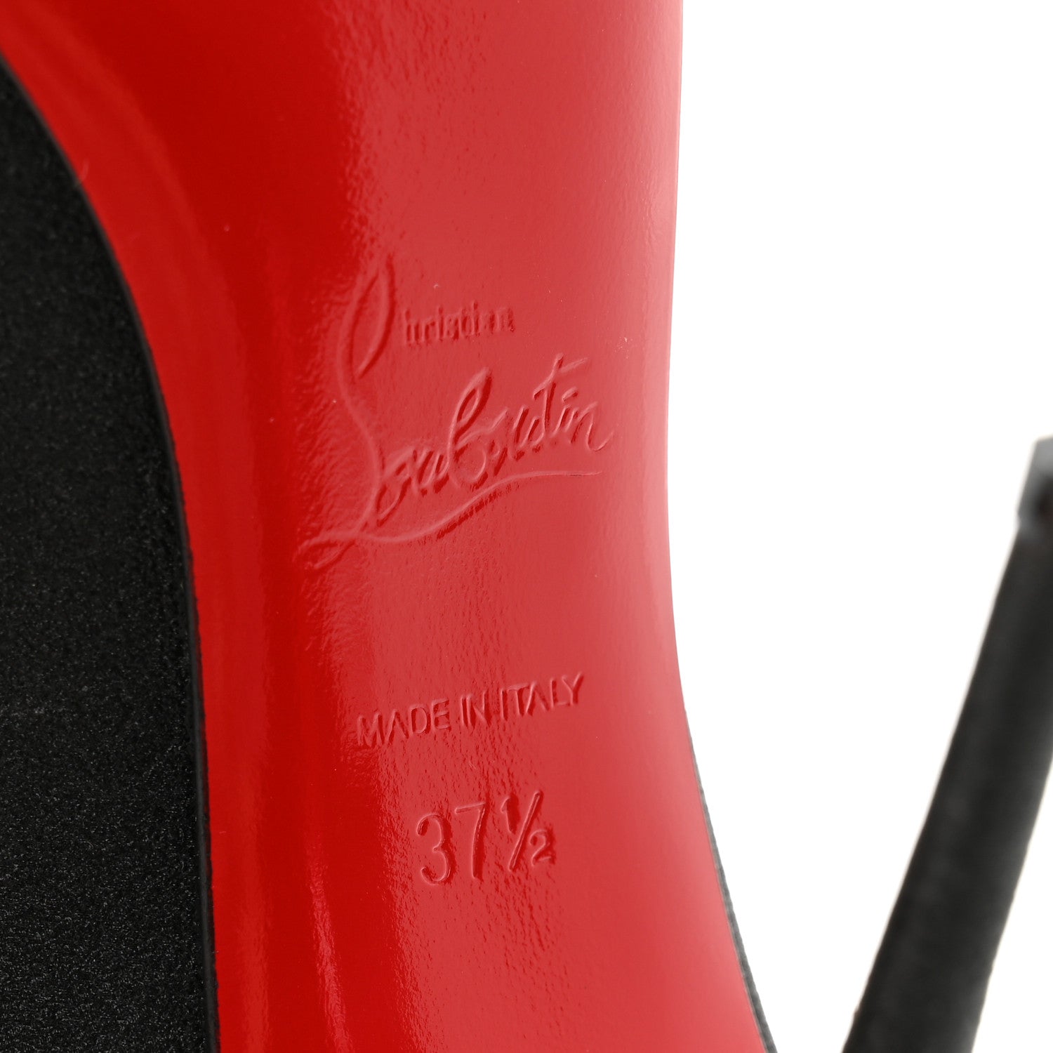 Christian Louboutin Glitter So Kate 120 Pumps 37.5 Black 7 of 10