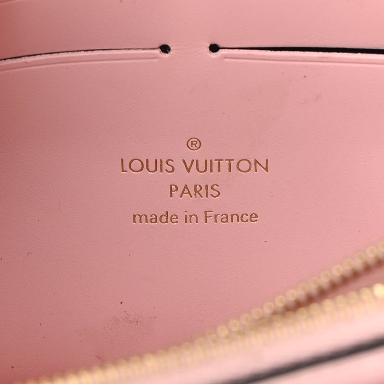 Louis Vuitton Monogram Flore Chain Wallet Rose Ballerine 6 of 9